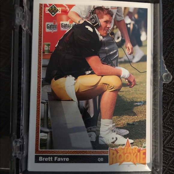 1991 Upper Deck Brett Favre Rookie - Picture 1 of 2